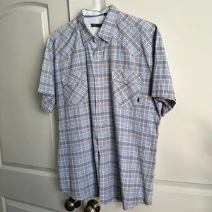 ONE90ONE Men's XL Short Sleeve Button Down